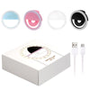 Selfie Ring Light Clip On USB Rechargeable 36 LED Camera Phone