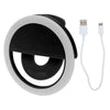 Selfie Ring Light Clip On USB Rechargeable 36 LED Camera Phone