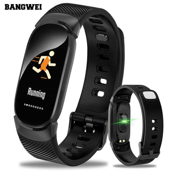 LIGE Sport Smart Bracelet Women Men Waterproof Smart Watch Heart Rate Blood Pressure Pedometer Smart Wristband For Android iOS