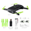 DHD D5 Selfie FPV Drone With HD Camera Foldable RC Pocket Drones