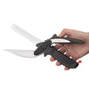 2 In 1 Multi-Function Kitchen Scissors Cutter Knife