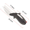 2 In 1 Multi-Function Kitchen Scissors Cutter Knife