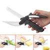 2 In 1 Multi-Function Kitchen Scissors Cutter Knife