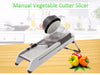 Manual Vegetable Slicer Mandoline Cutter