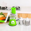 Multifunctional Manual Vegetable Spiral Slicer Chopper Slicer