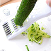 Urijk Cucumber Slicer Salad Kitchen Shredder Cheese Fruit Carrot Cutter