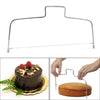 1PC Stainless Steel Adjustable Wire Cake Cutter Slicer