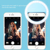 Selfie Ring Light Clip On USB Rechargeable 36 LED Camera Phone