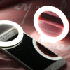 Selfie Ring Light Clip On USB Rechargeable 36 LED Camera Phone