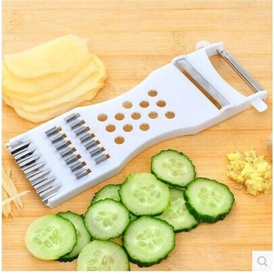 Urijk Cucumber Slicer Salad Kitchen Shredder Cheese Fruit Carrot Cutter