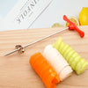 Manual Roller Spiral Slicer Radish Potato Tools Stainless Steel