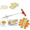 Manual Roller Spiral Slicer Radish Potato Tools Stainless Steel