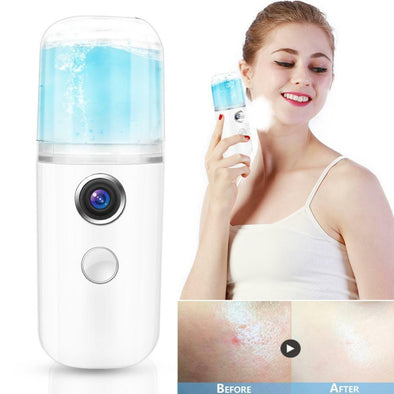 Portable Nano Mist Spray Moisturizing USB Rechargeable