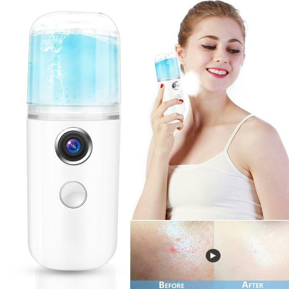 Portable Nano Mist Spray Moisturizing USB Rechargeable