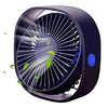 360° Mini Cooling Fan Portable USB Desktop Fan 3 Speed