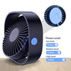 360° Mini Cooling Fan Portable USB Desktop Fan 3 Speed